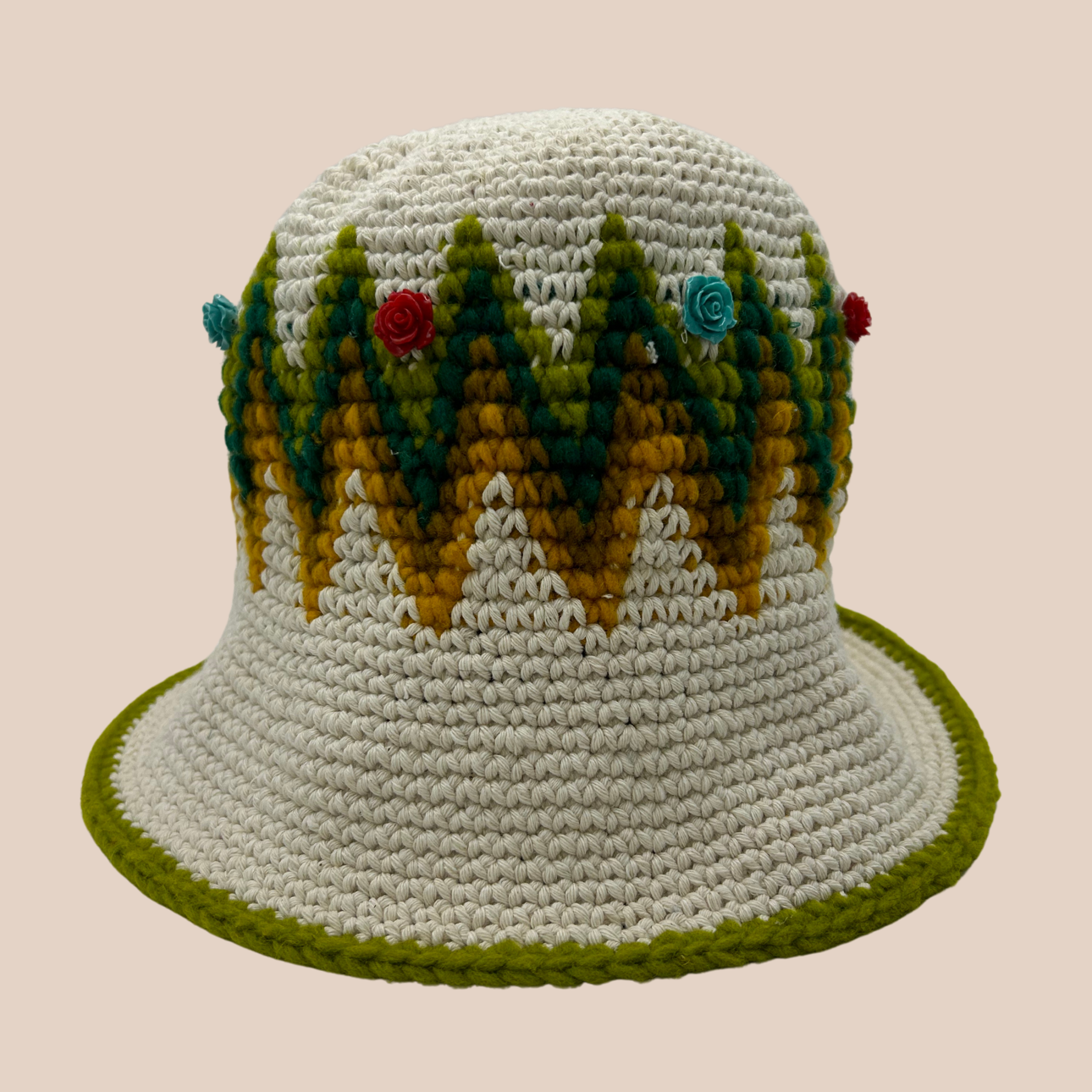 Bucket Hat Guaca Fleurs