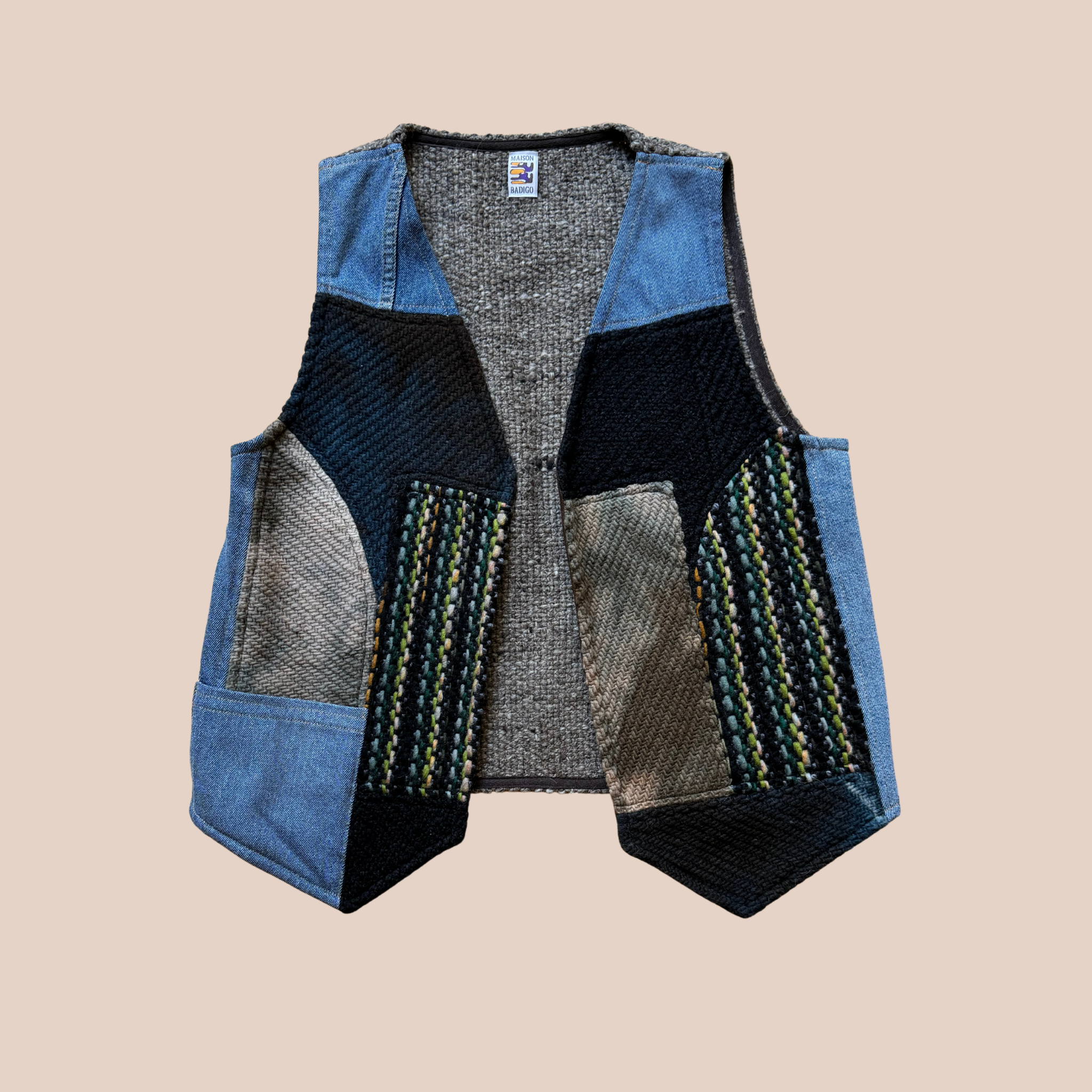 Señor, boléro patchwork