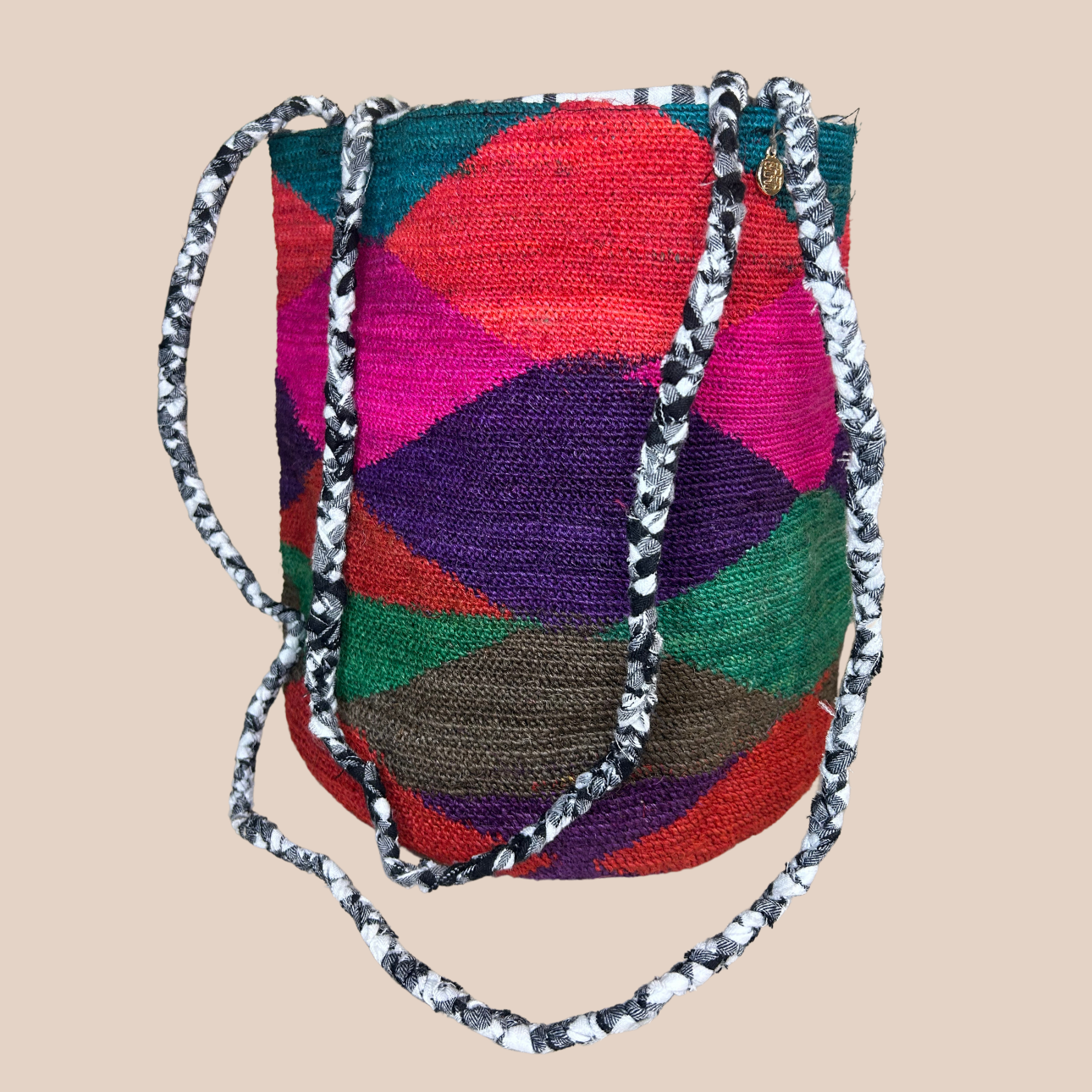 Sac Enamorada Madras ROUGE, VIOLET, VERT