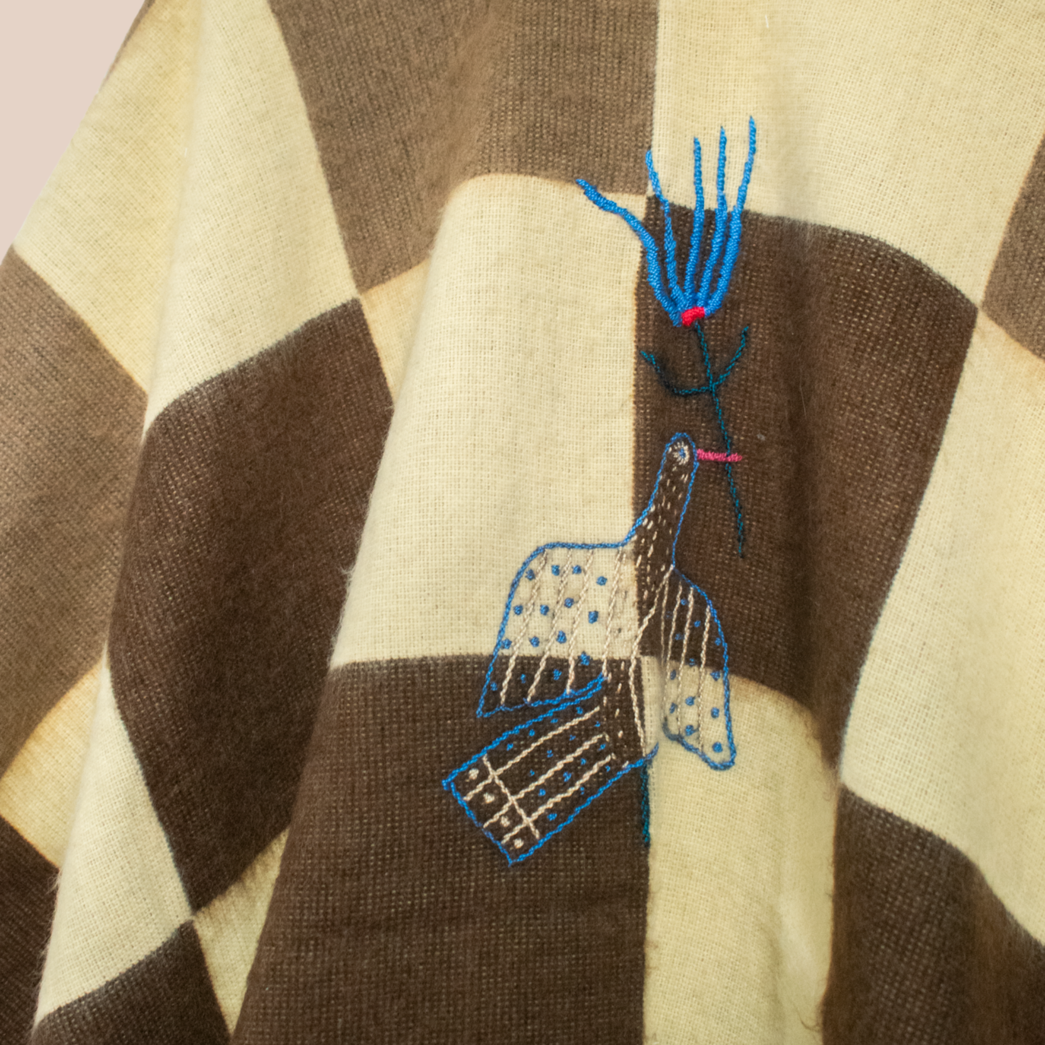 Phoenix, poncho en laine