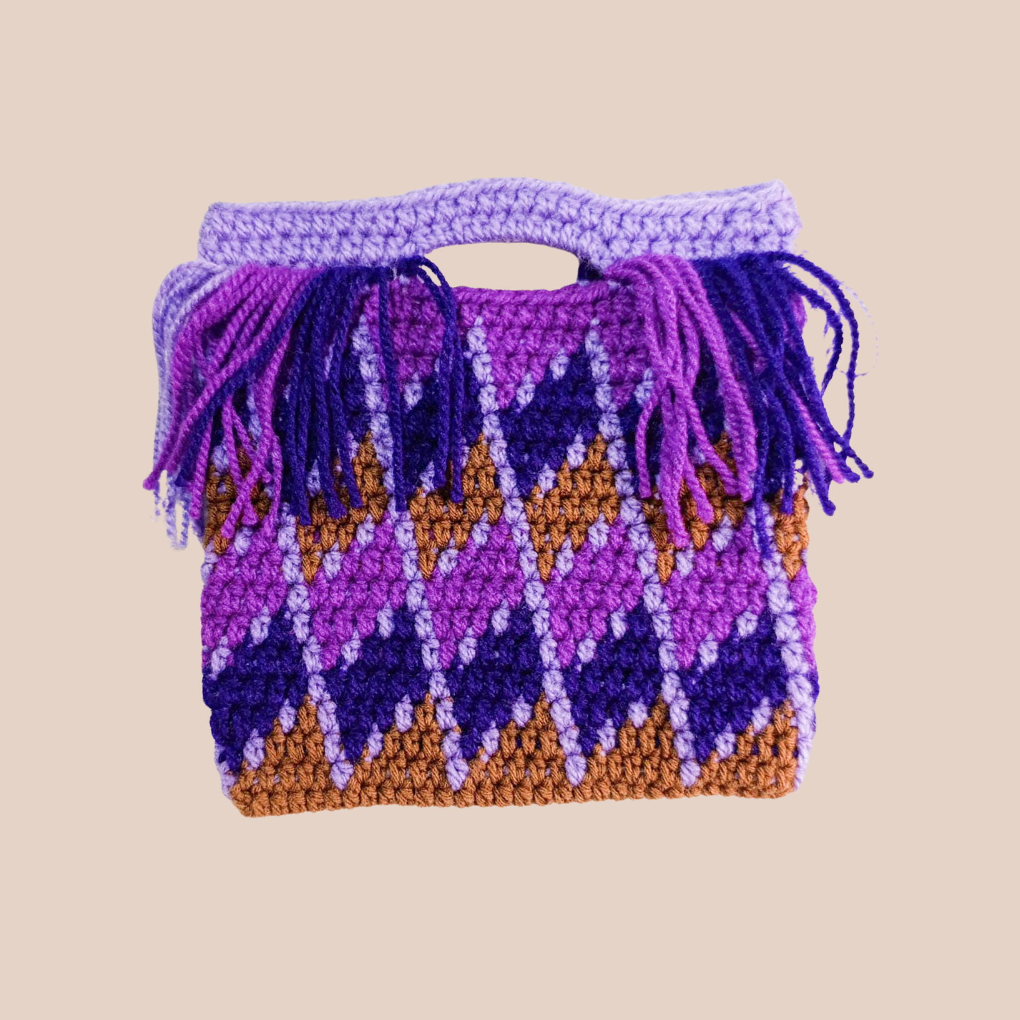 Mini Flecos, mini sac en crochet