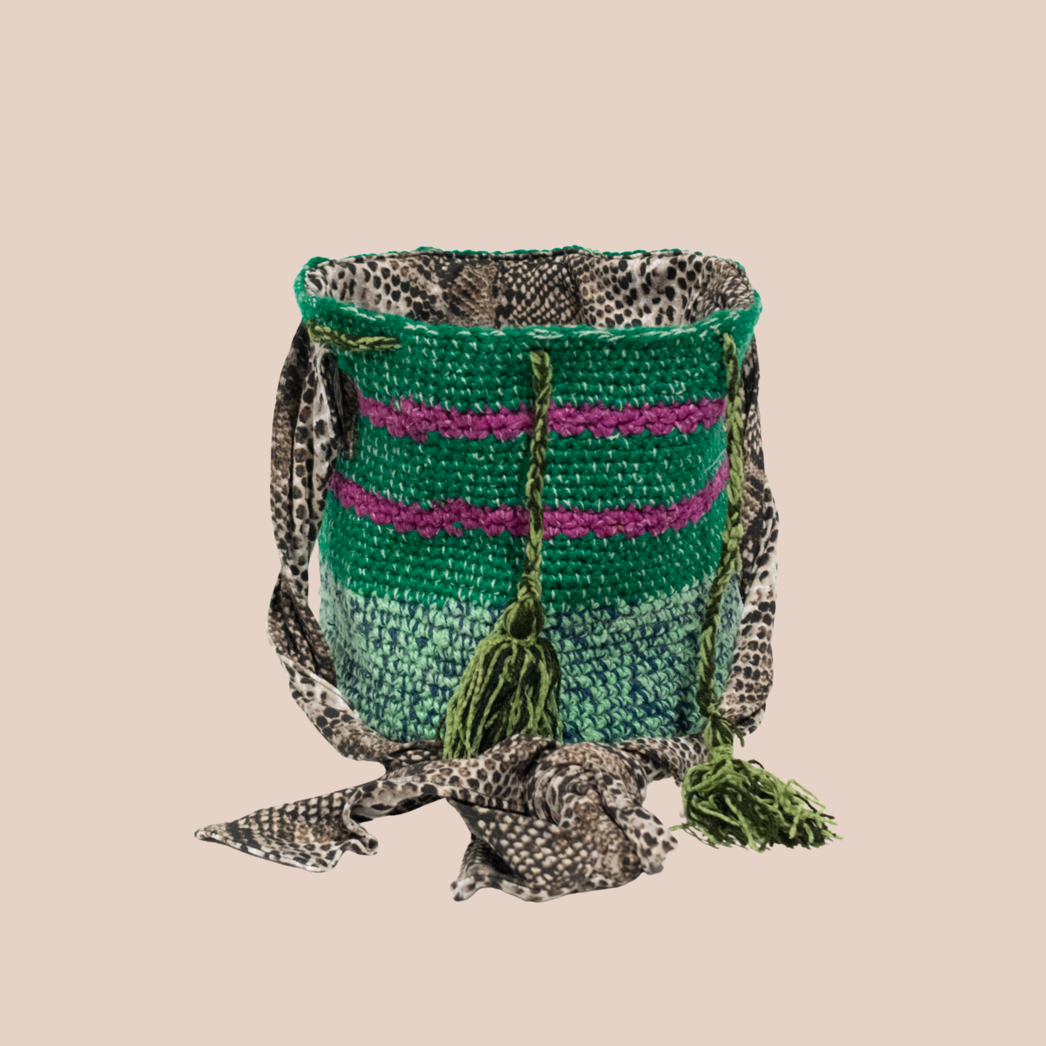 Rio verde, sac en crochet