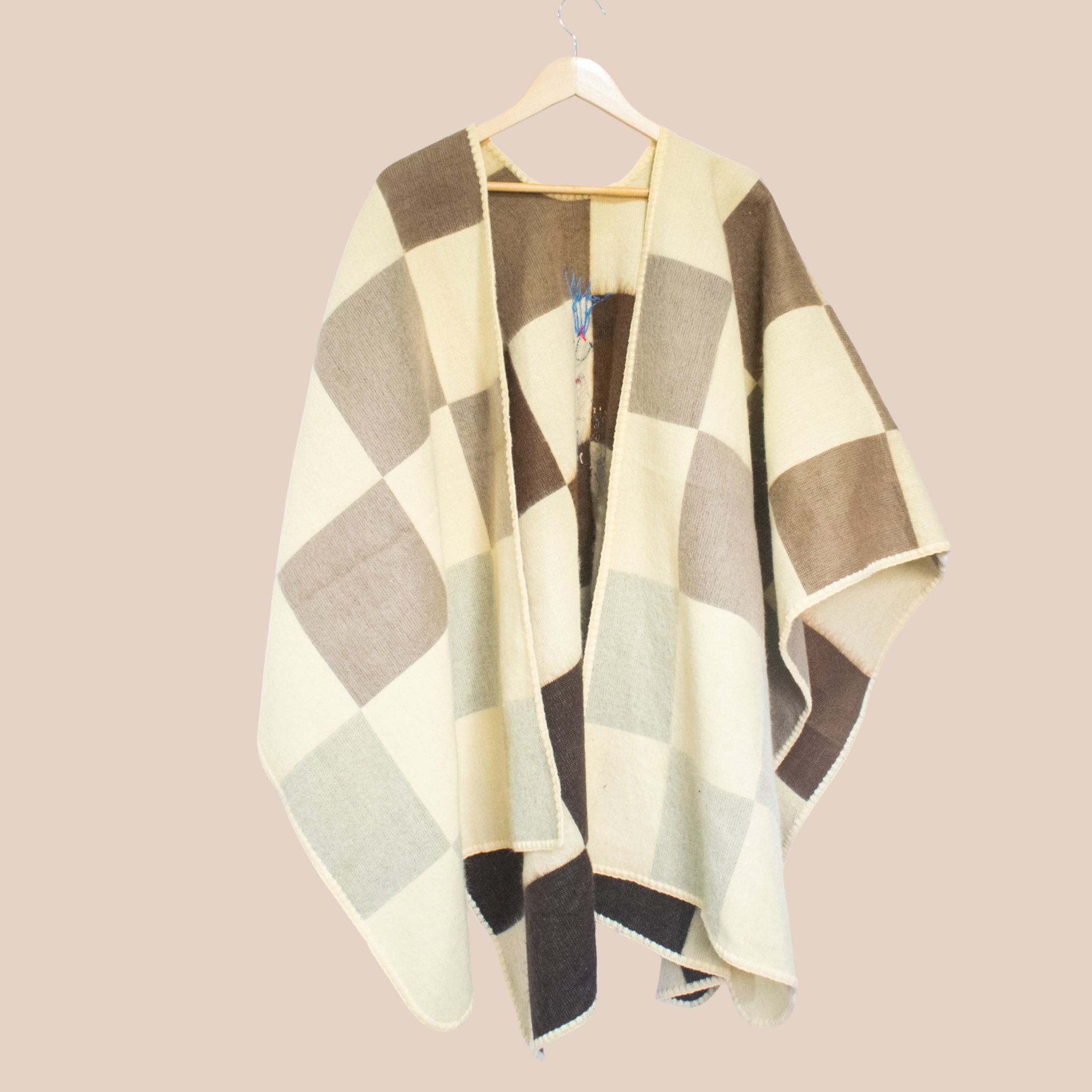 Phoenix, poncho en laine