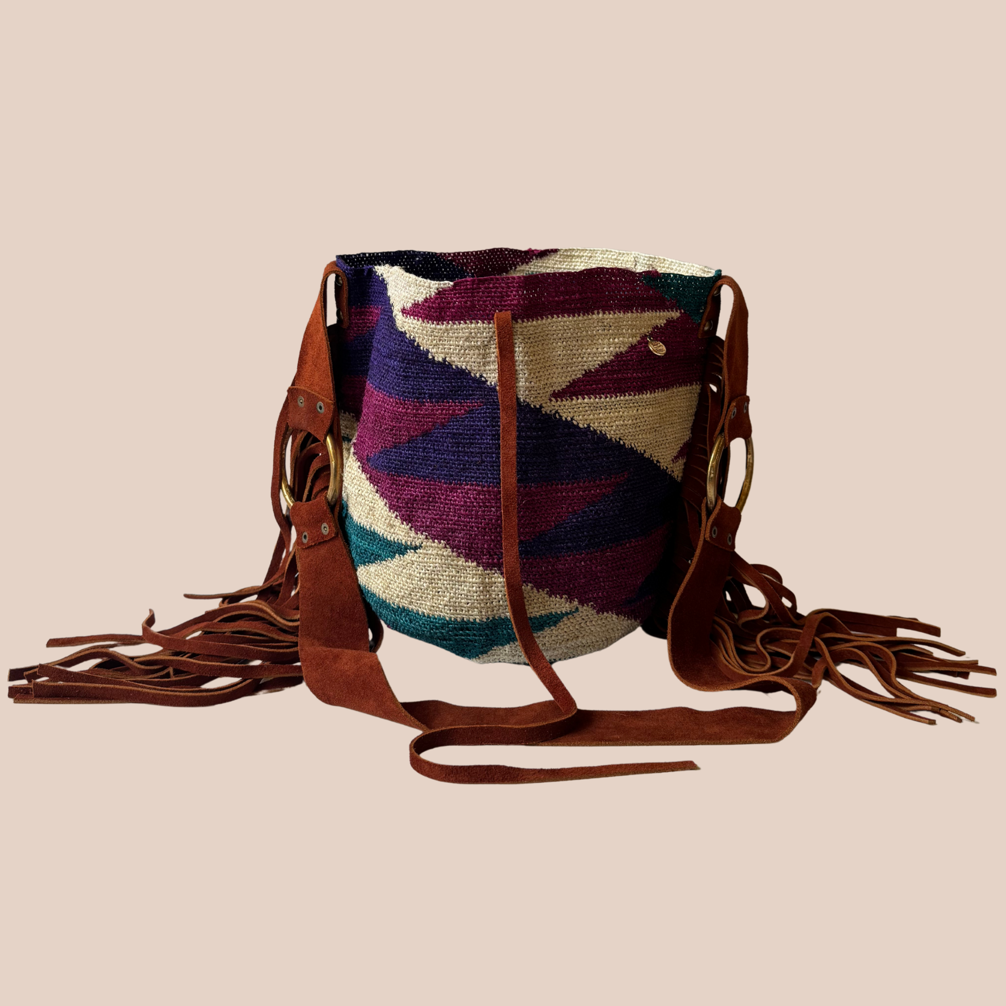 Navajo, sac en fibres de cactus