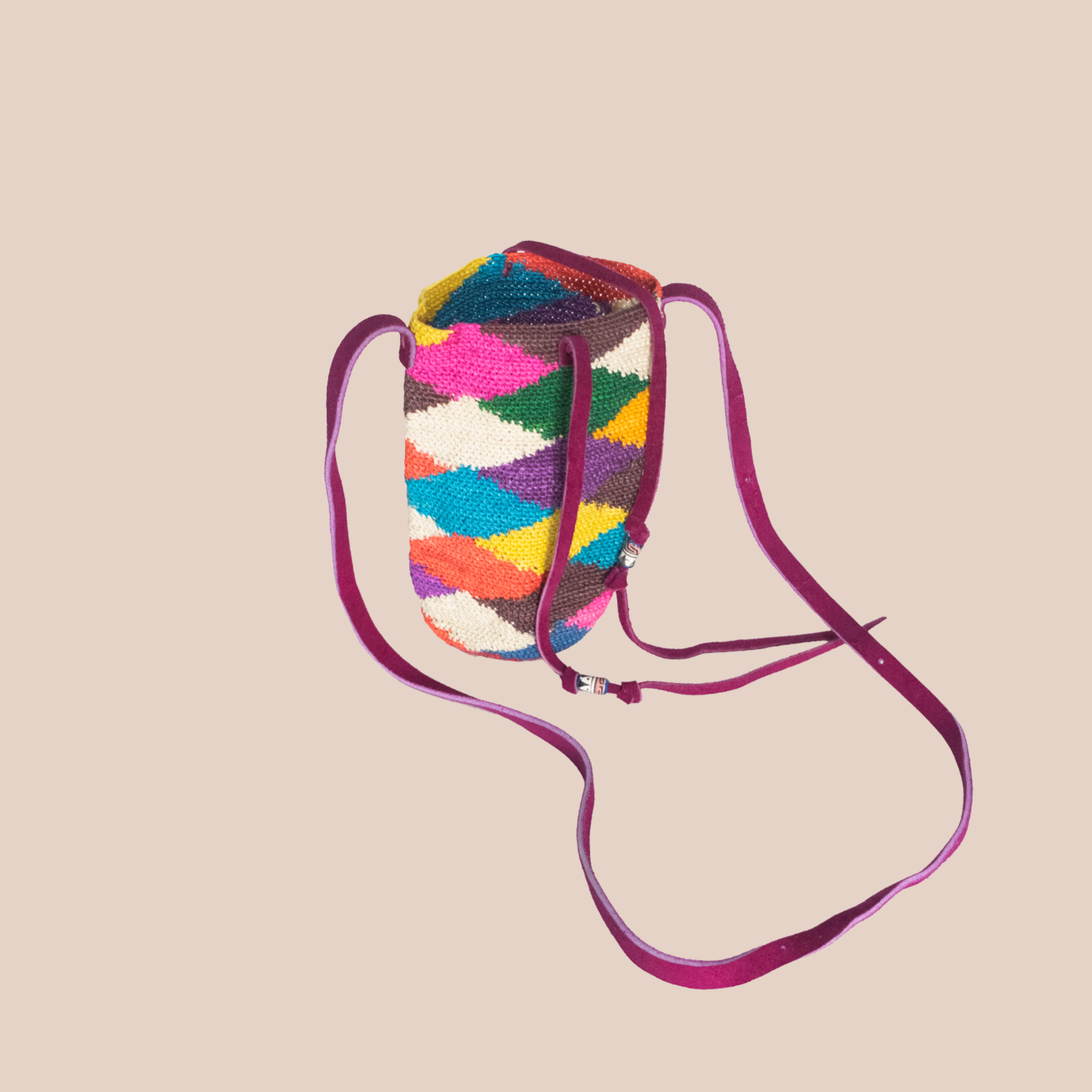Sacred clutch, sac en fibres de cactus