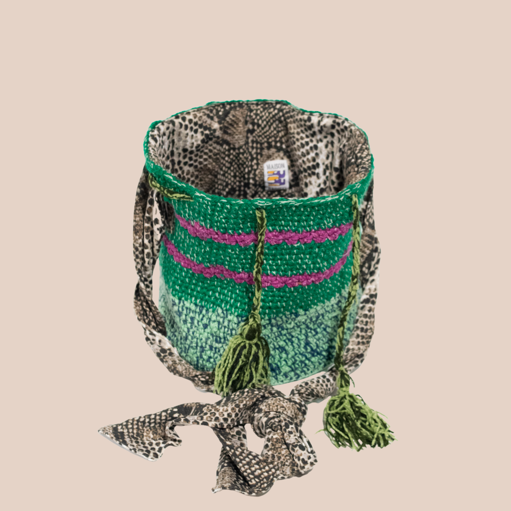 Rio verde, sac en crochet