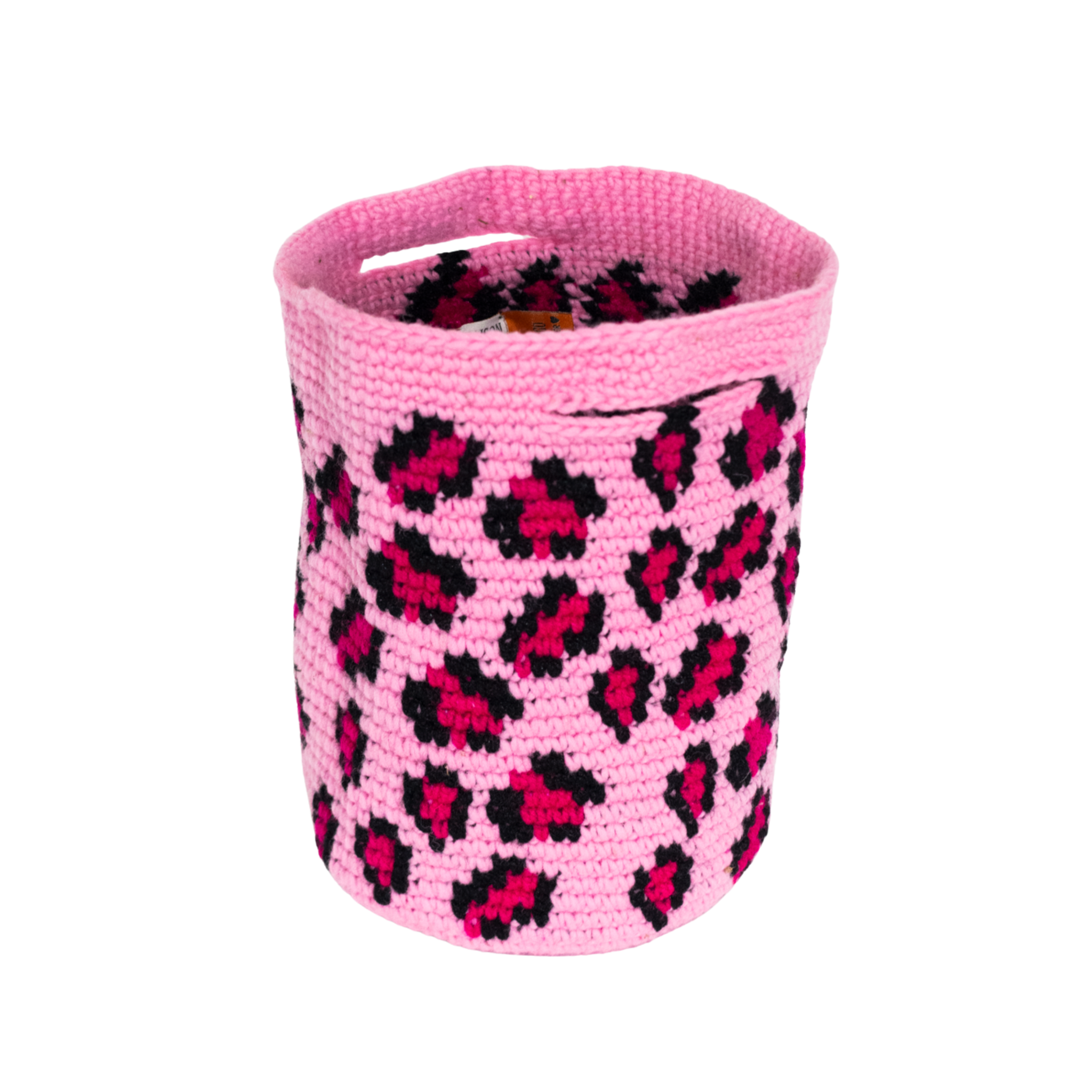 Salvaje rose, sac en crochet