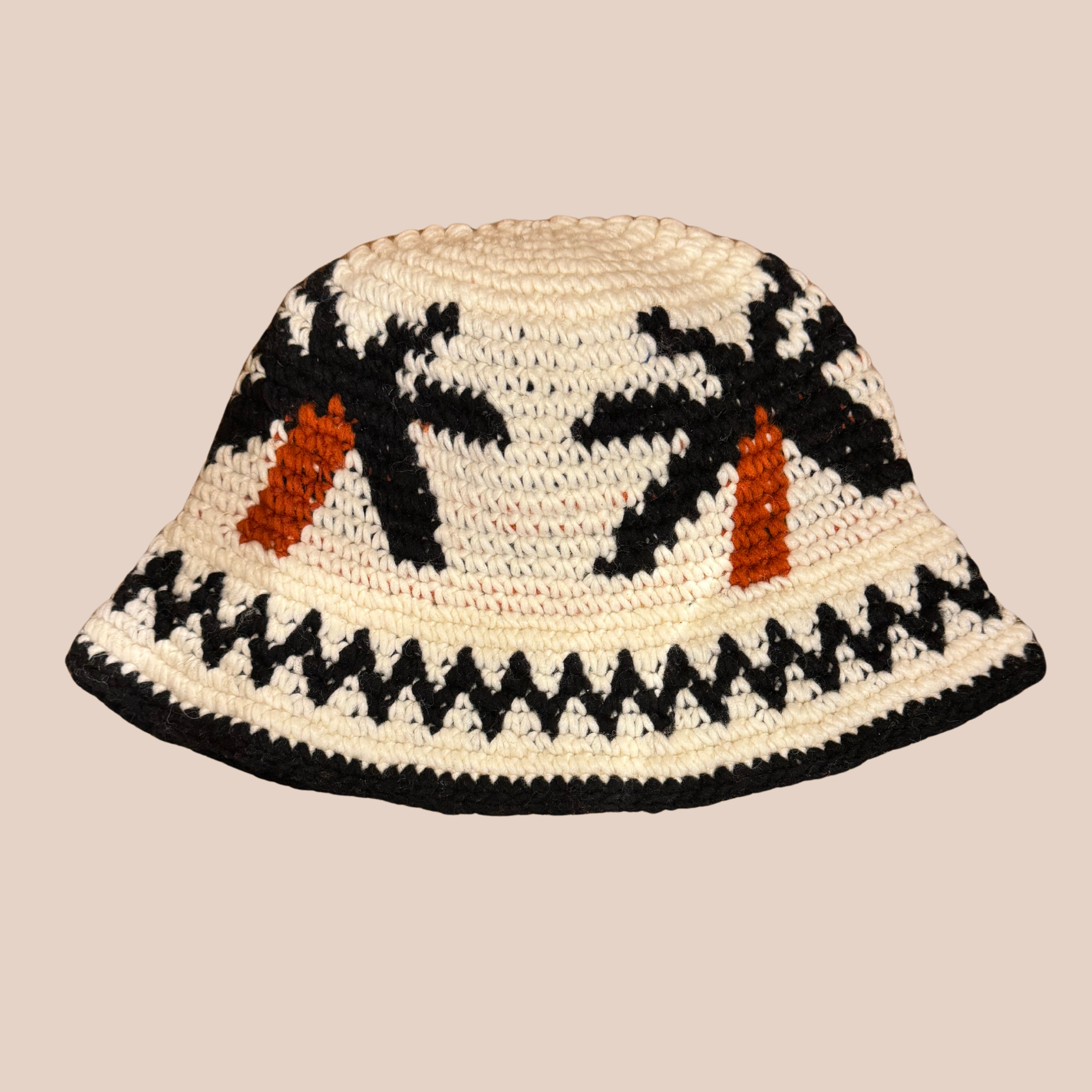 BUCKET HAT PALMERAS BLANC