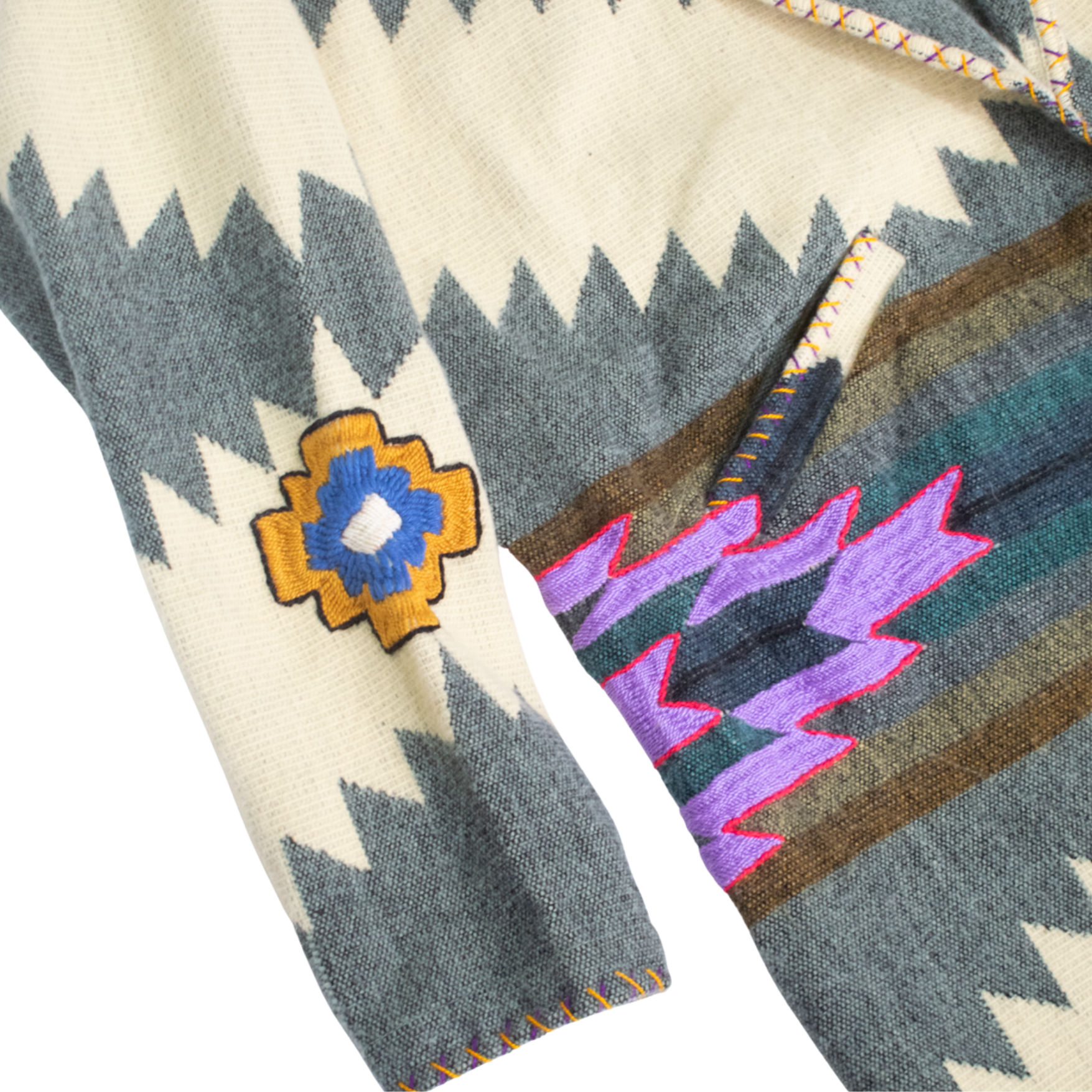 Inca, veste longue en laine