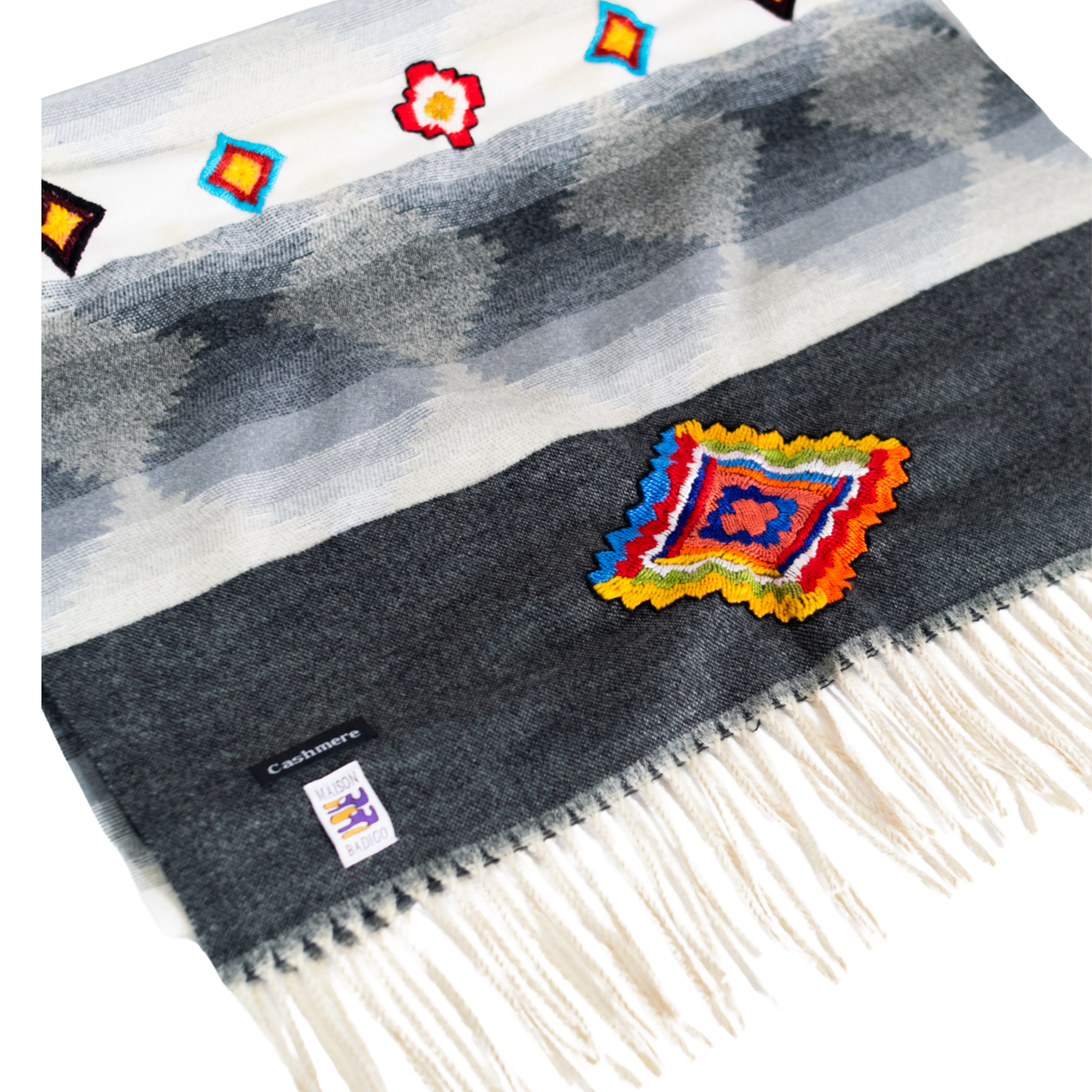 Apache, châle en cachemire