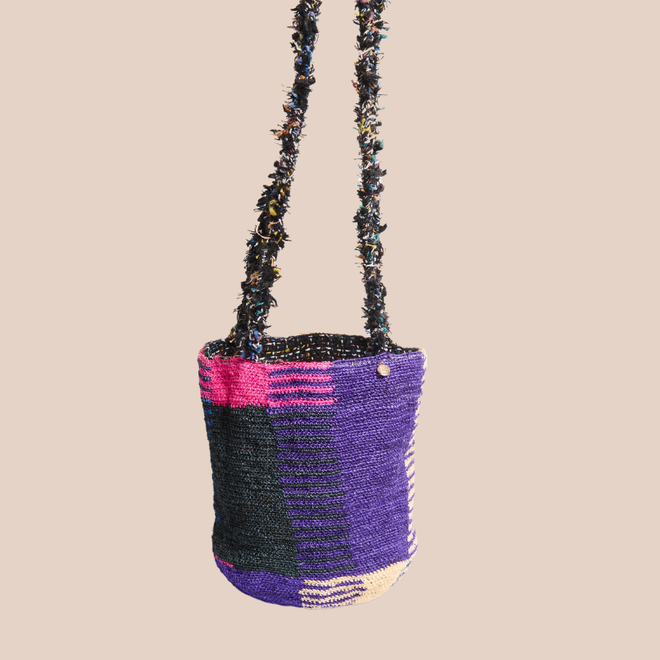 Sac GUAPITA COUTURE VIOLET, ROSE & NOIR