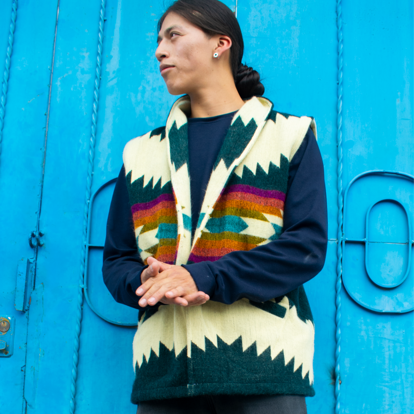 Wild blue, veste sans manches