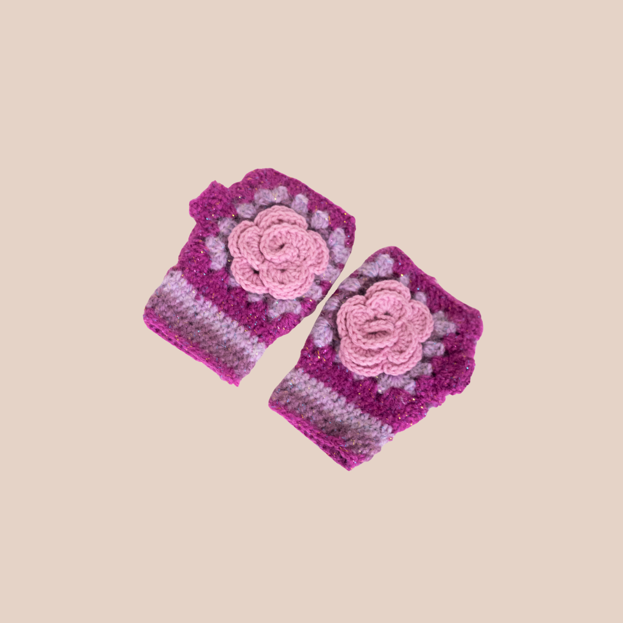 Mitaines Roses
