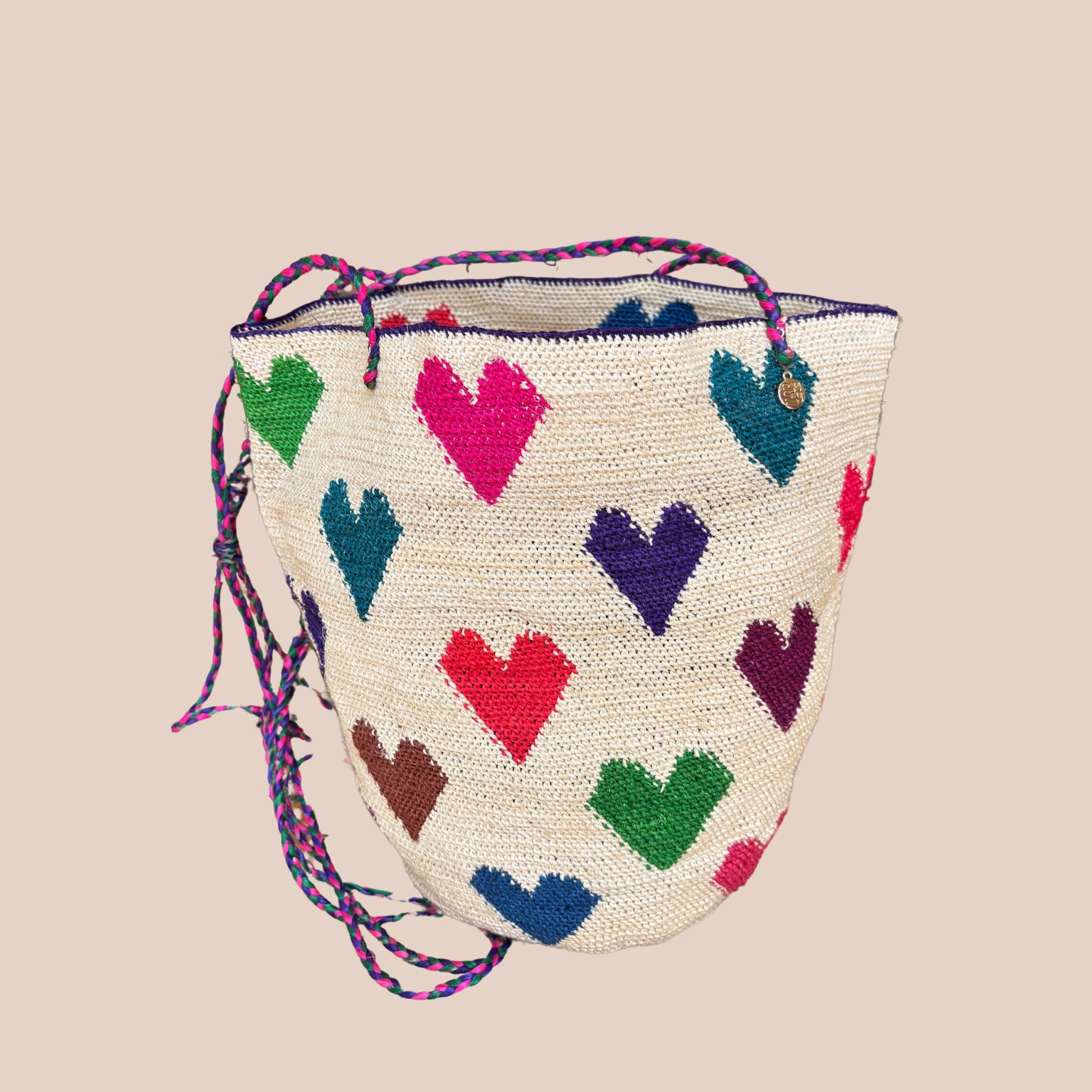 SAC POUPÉES COEURS LARGE