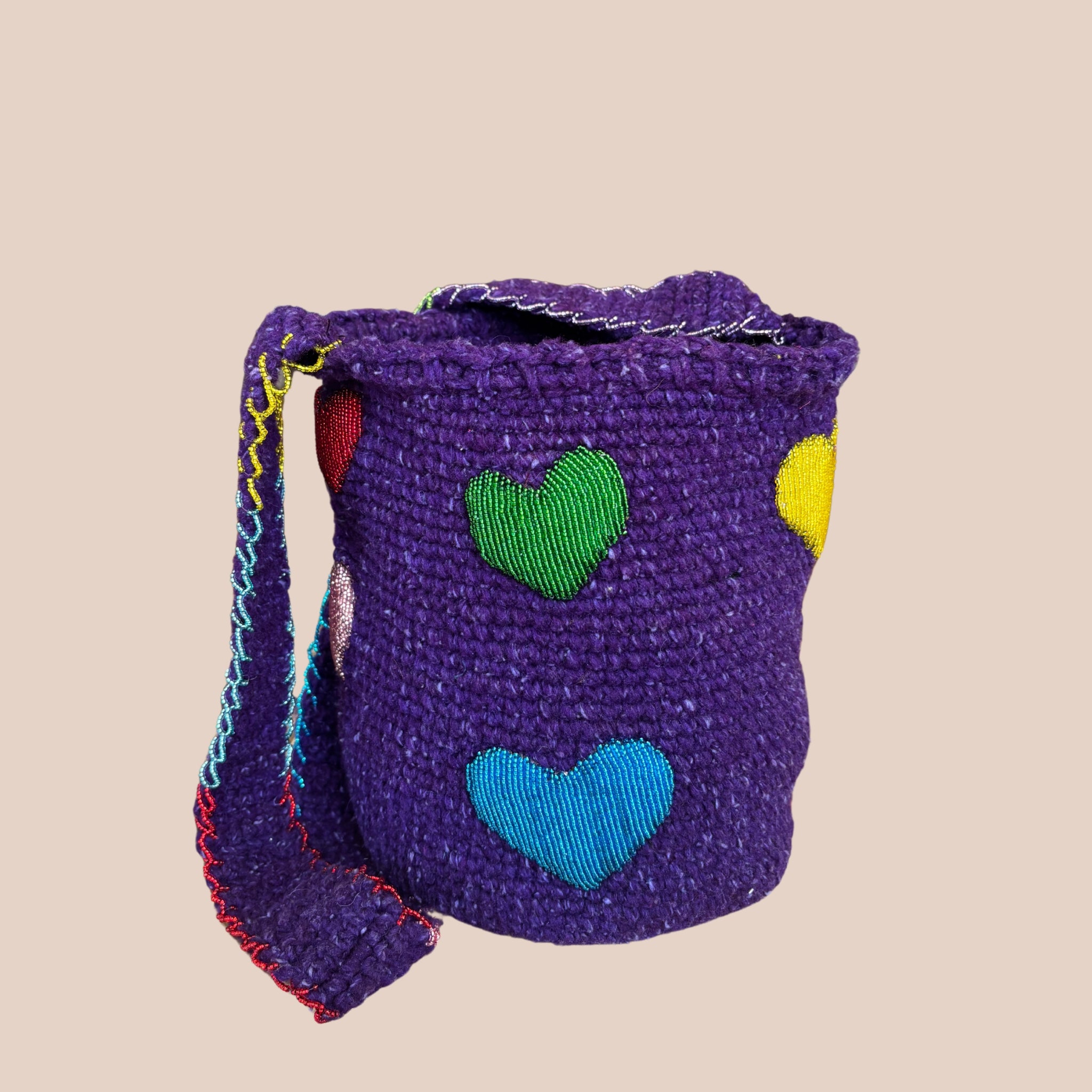 Sac en crochet Amore Perlas