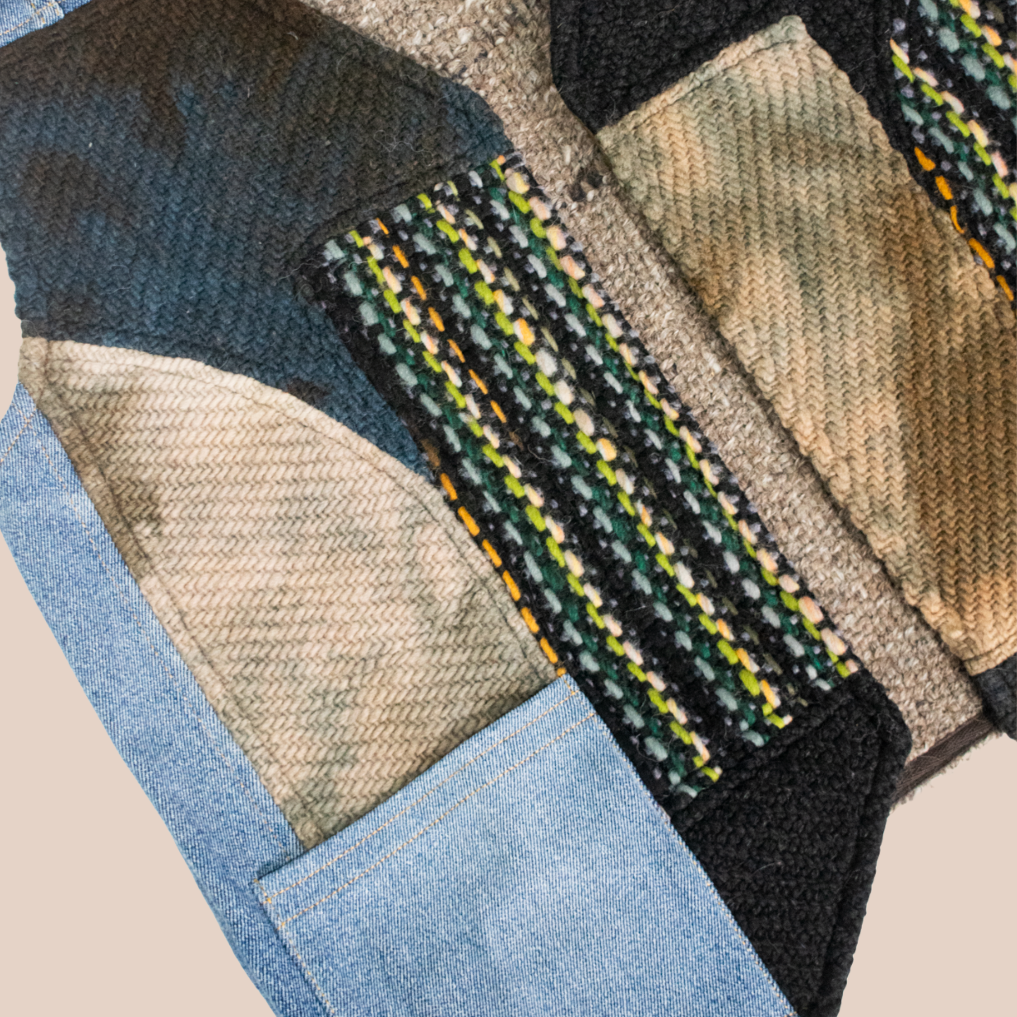 Señor, boléro patchwork