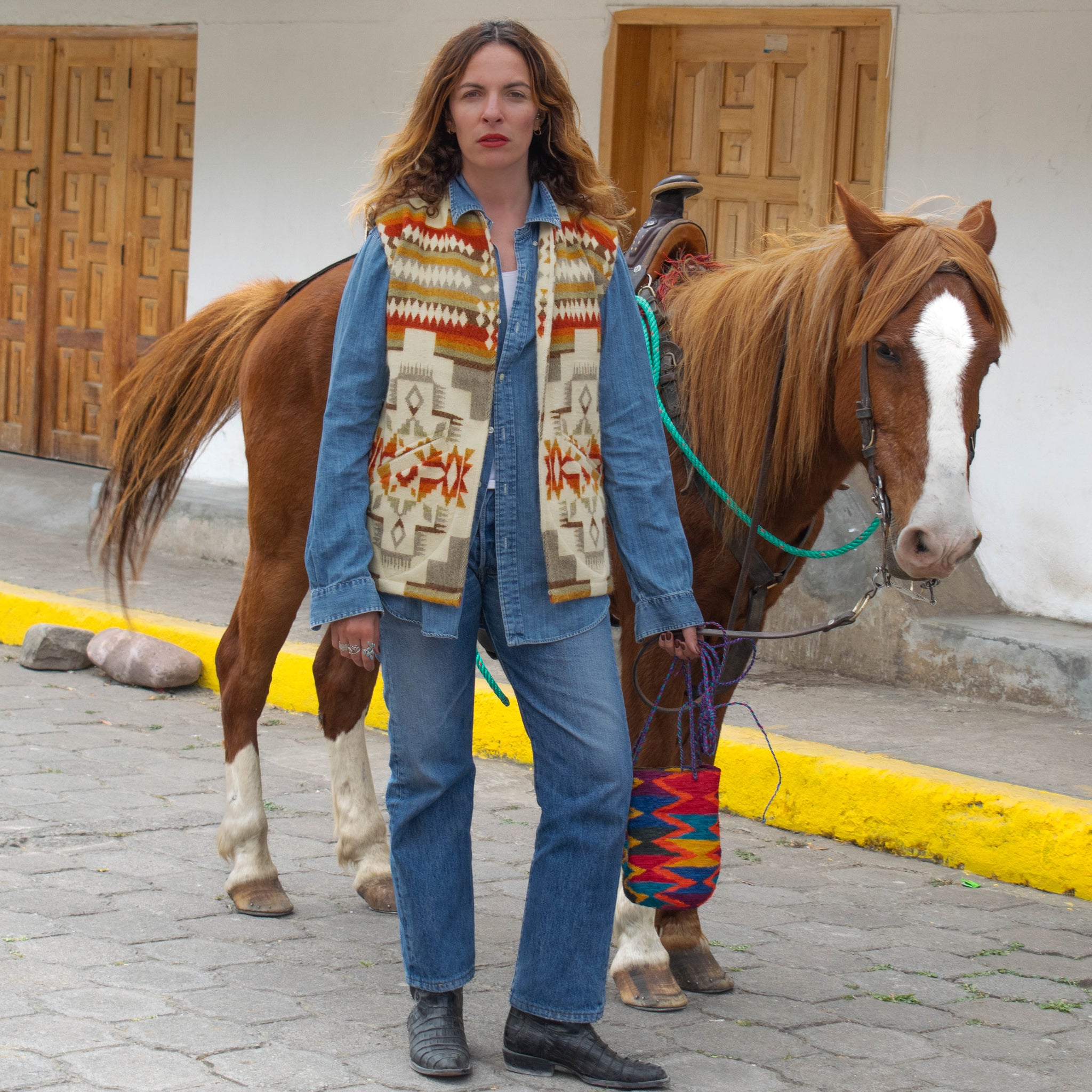 Wild beige, veste sans manches