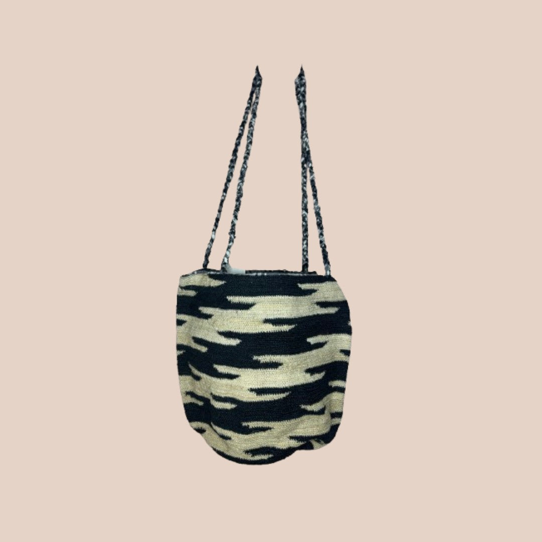 SAC ENAMORADA MADRAS BLANC & NOIR