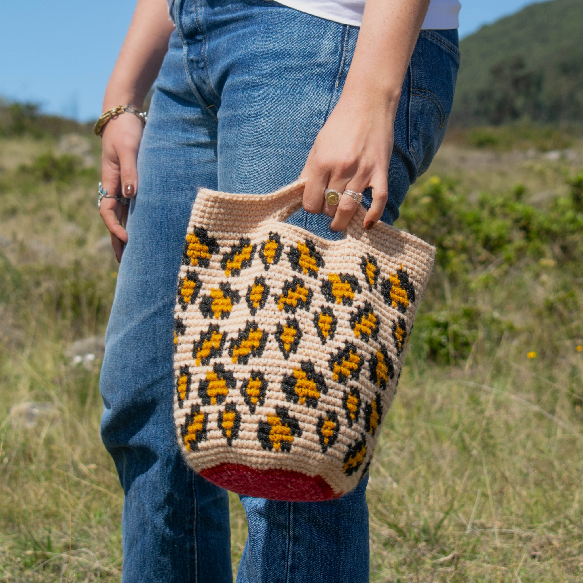 Salvaje, sac en crochet