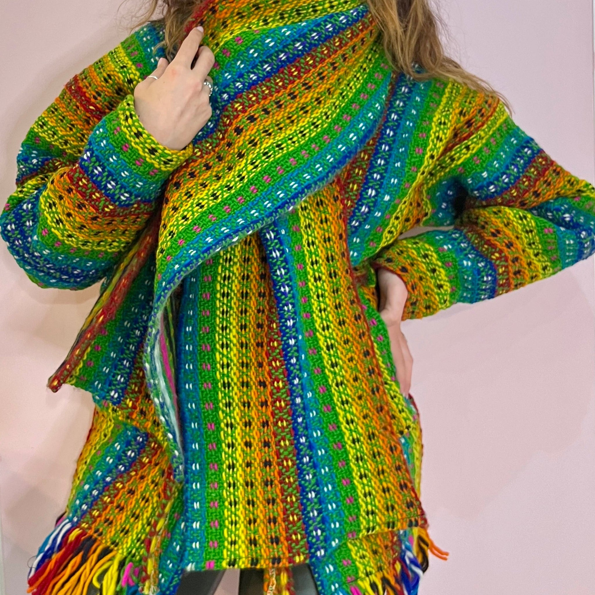 ÉCHARPE VIEJO VERTE