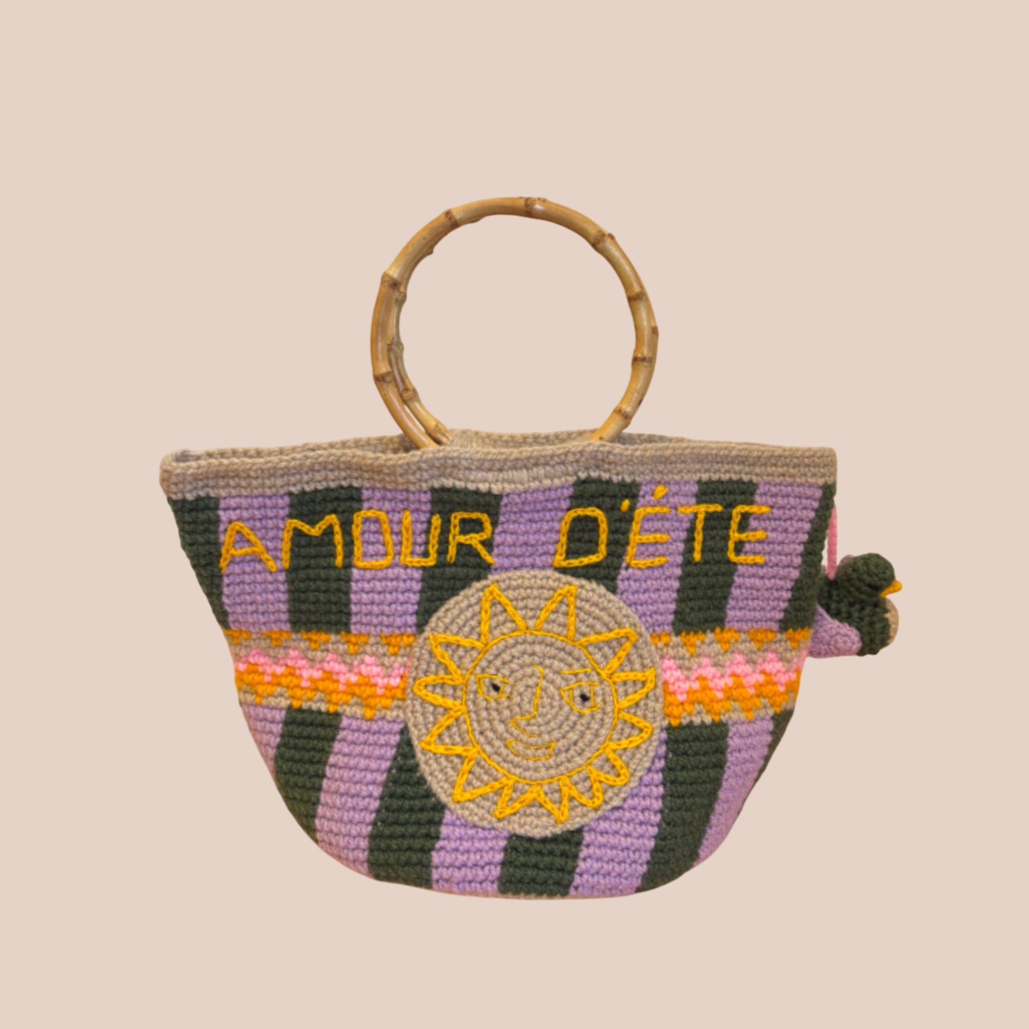 Sac en crochet amour d'été doux