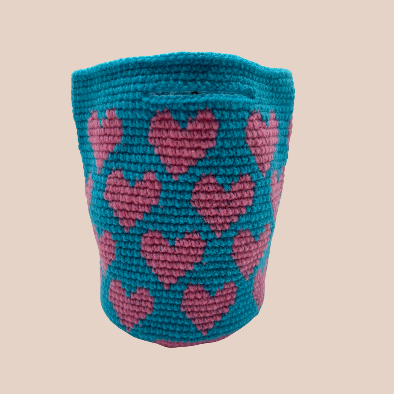 Sac en crochet Corazón Barbie