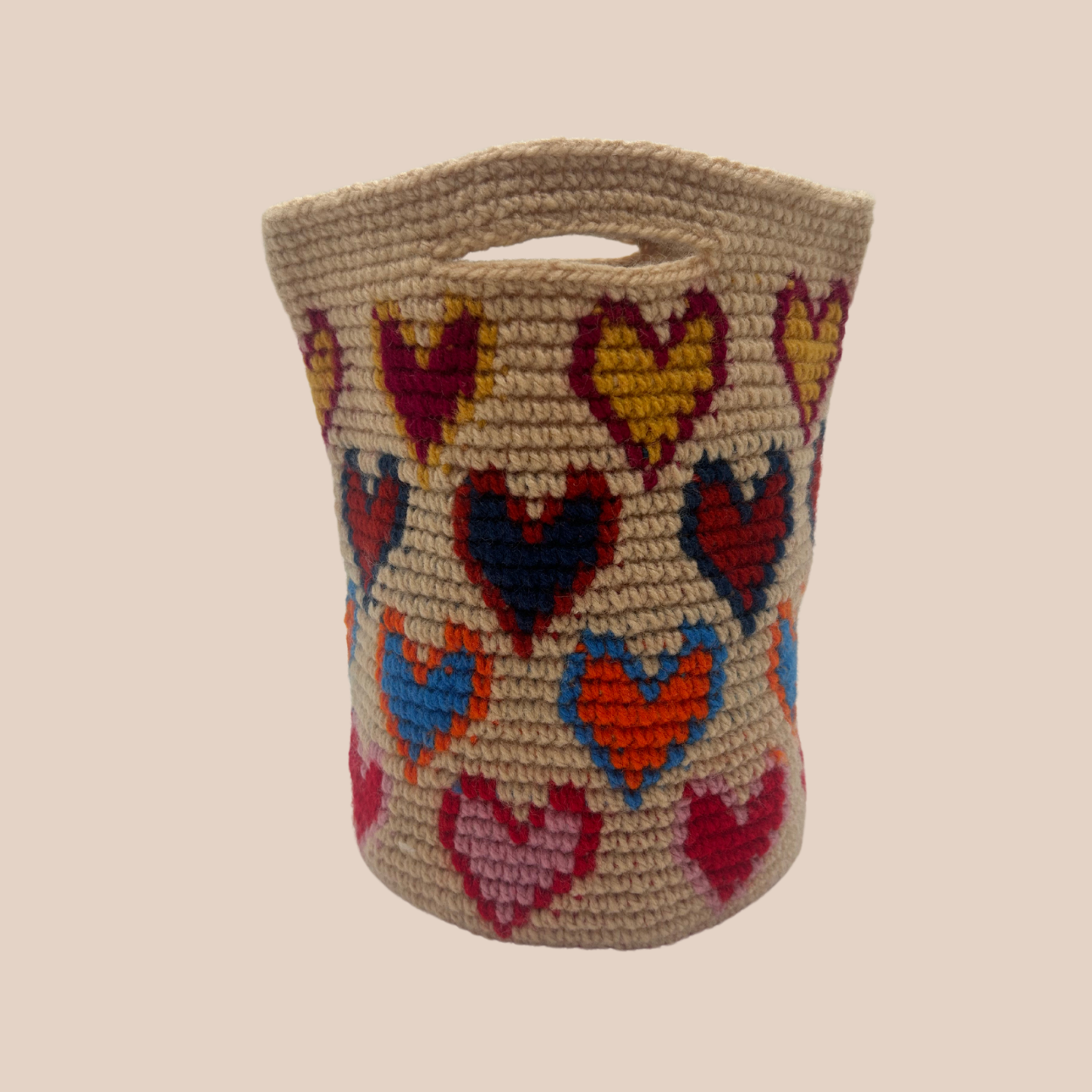 Sac en crochet Corazón multi