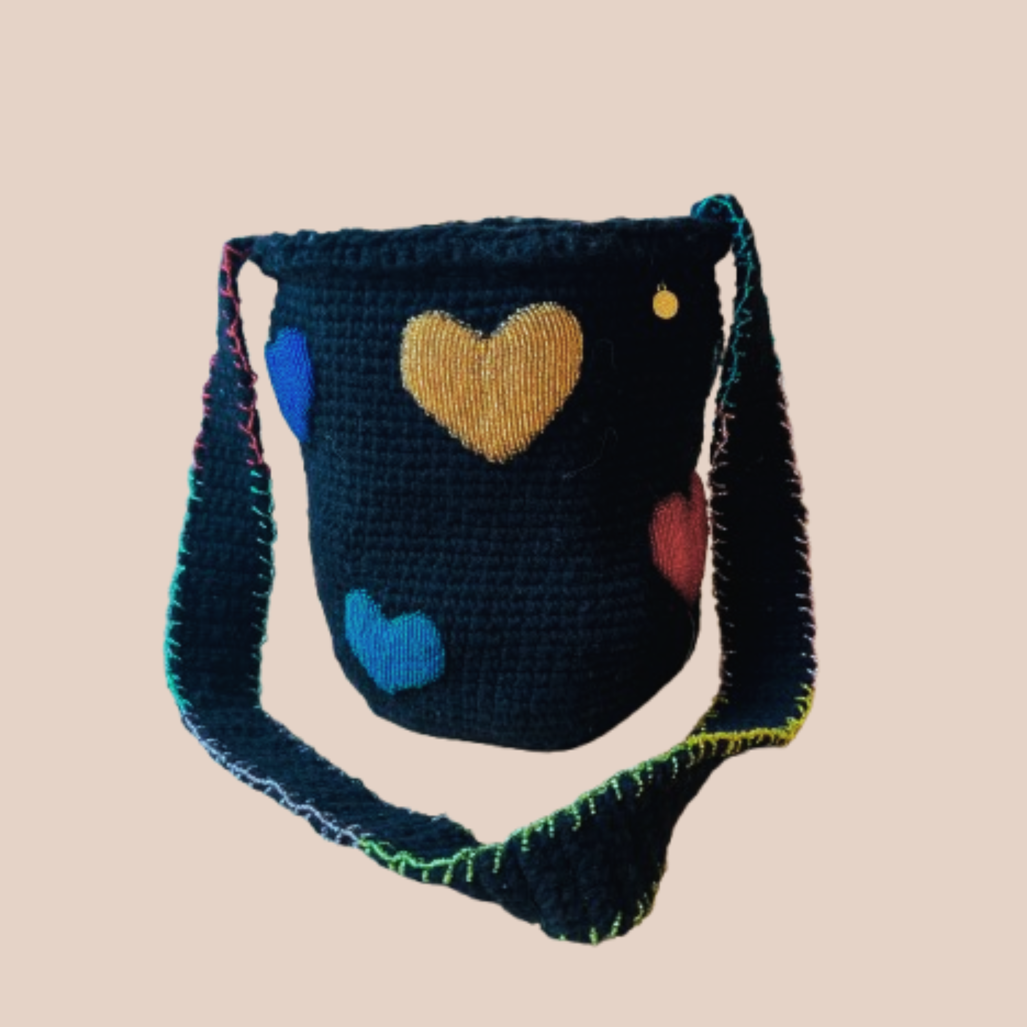 Sac en crochet Amore Perlas