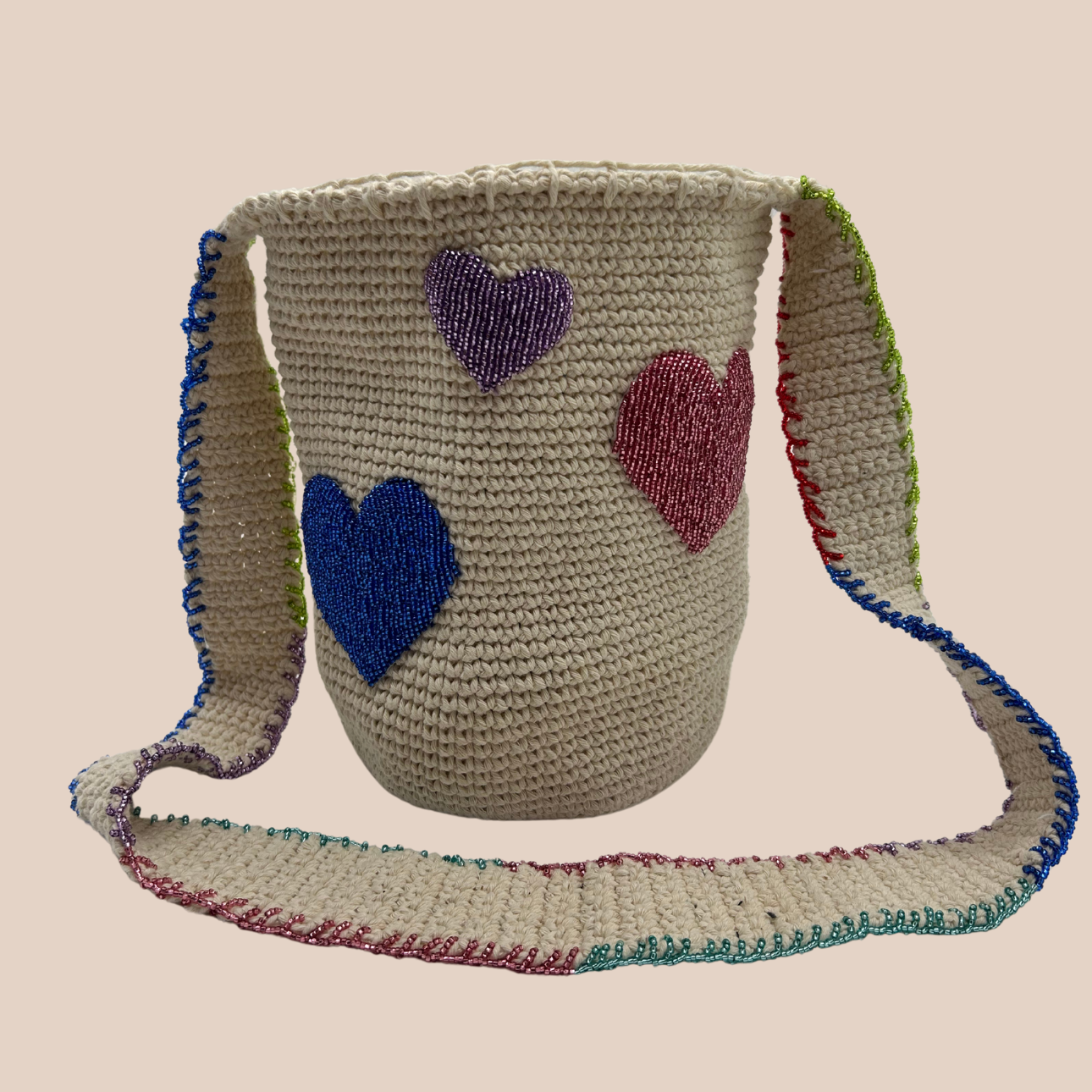 Sac en crochet Amore coton